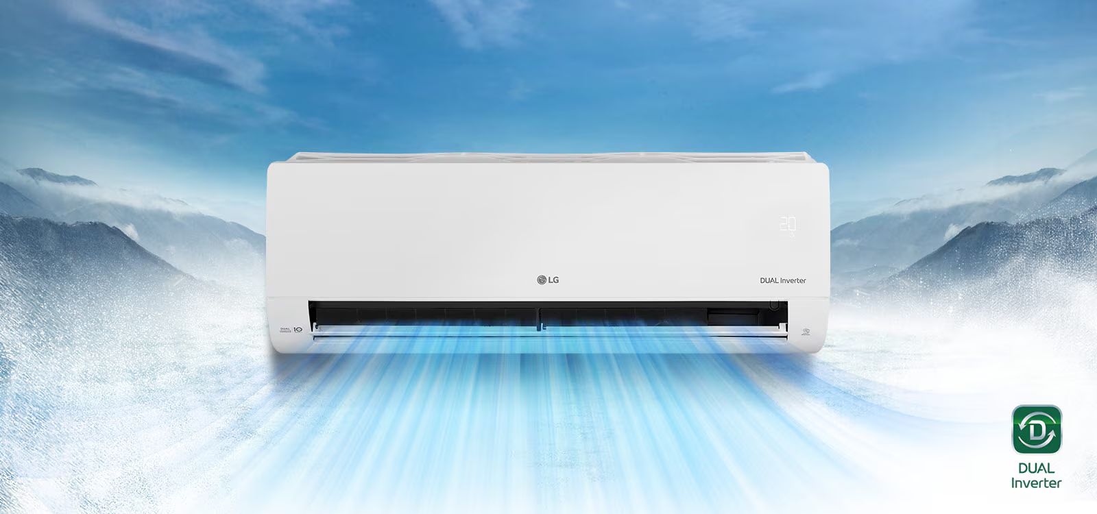 Máy biến tần kép LG DUAL Inverter