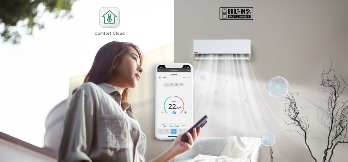Điều khiển chiếc điều hòa Panasonic XU24BKH-8 đơn giản và dễ dàng
